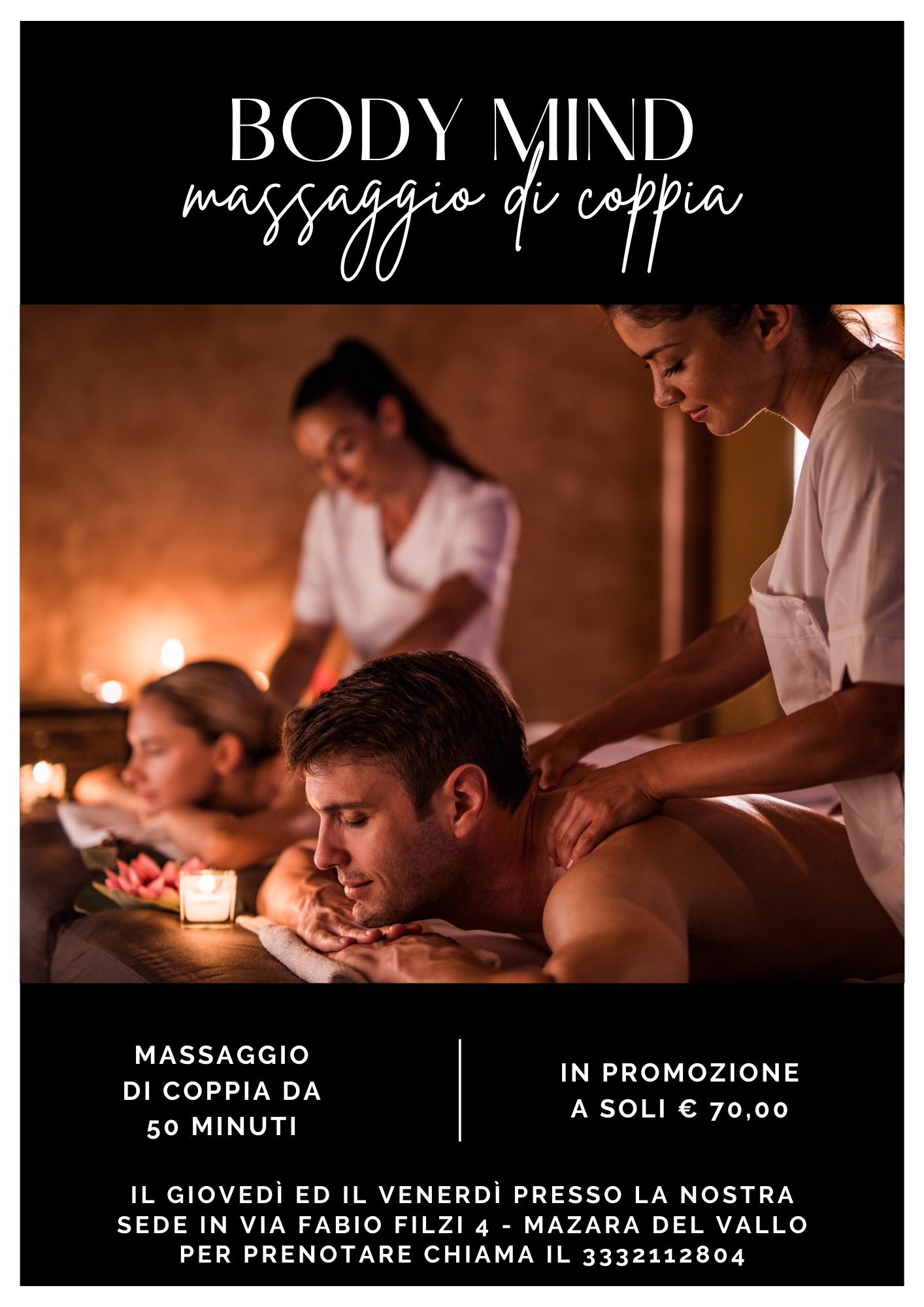 Promo Massaggio di Coppia