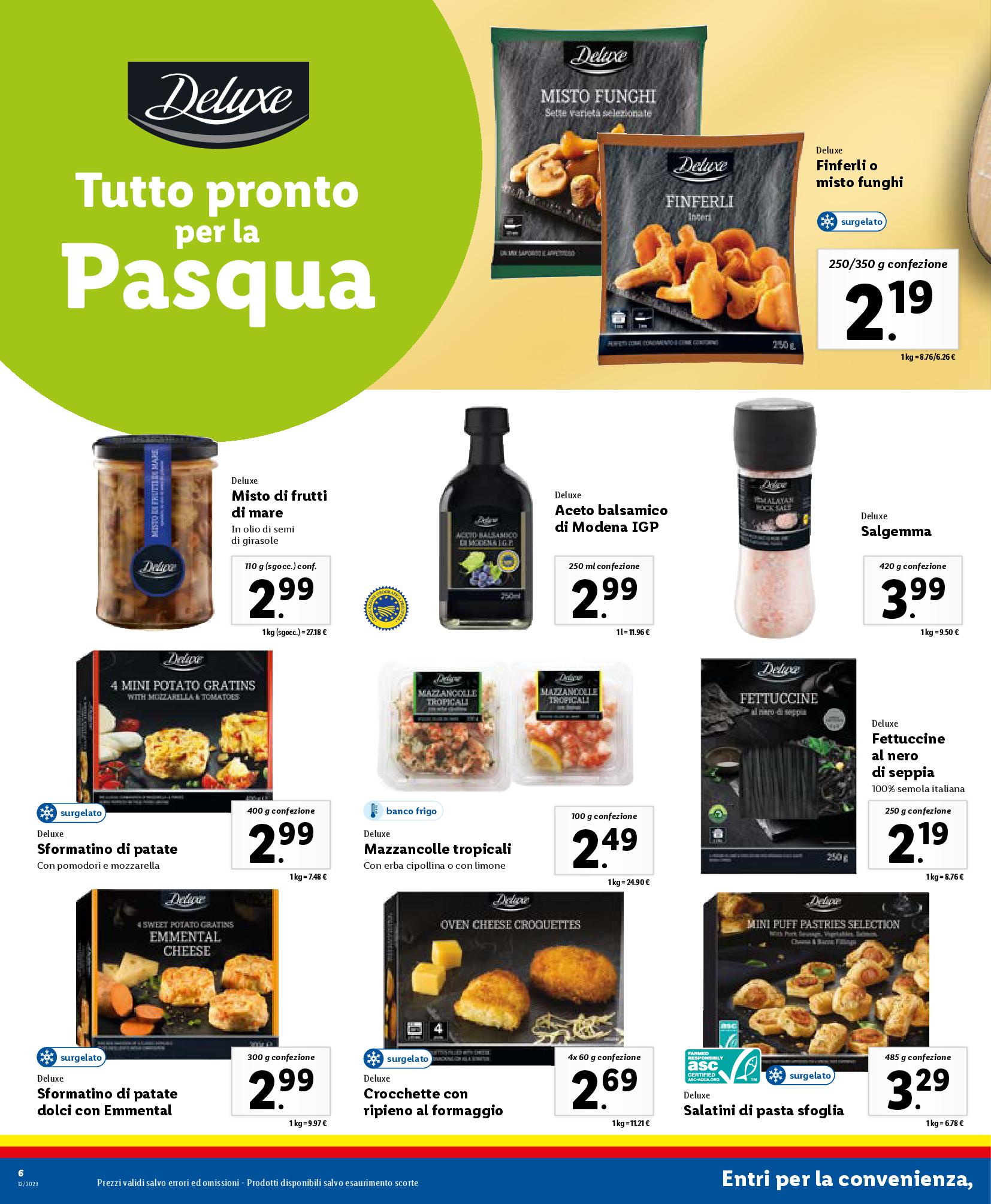 Tutto pronto per la Pasqua