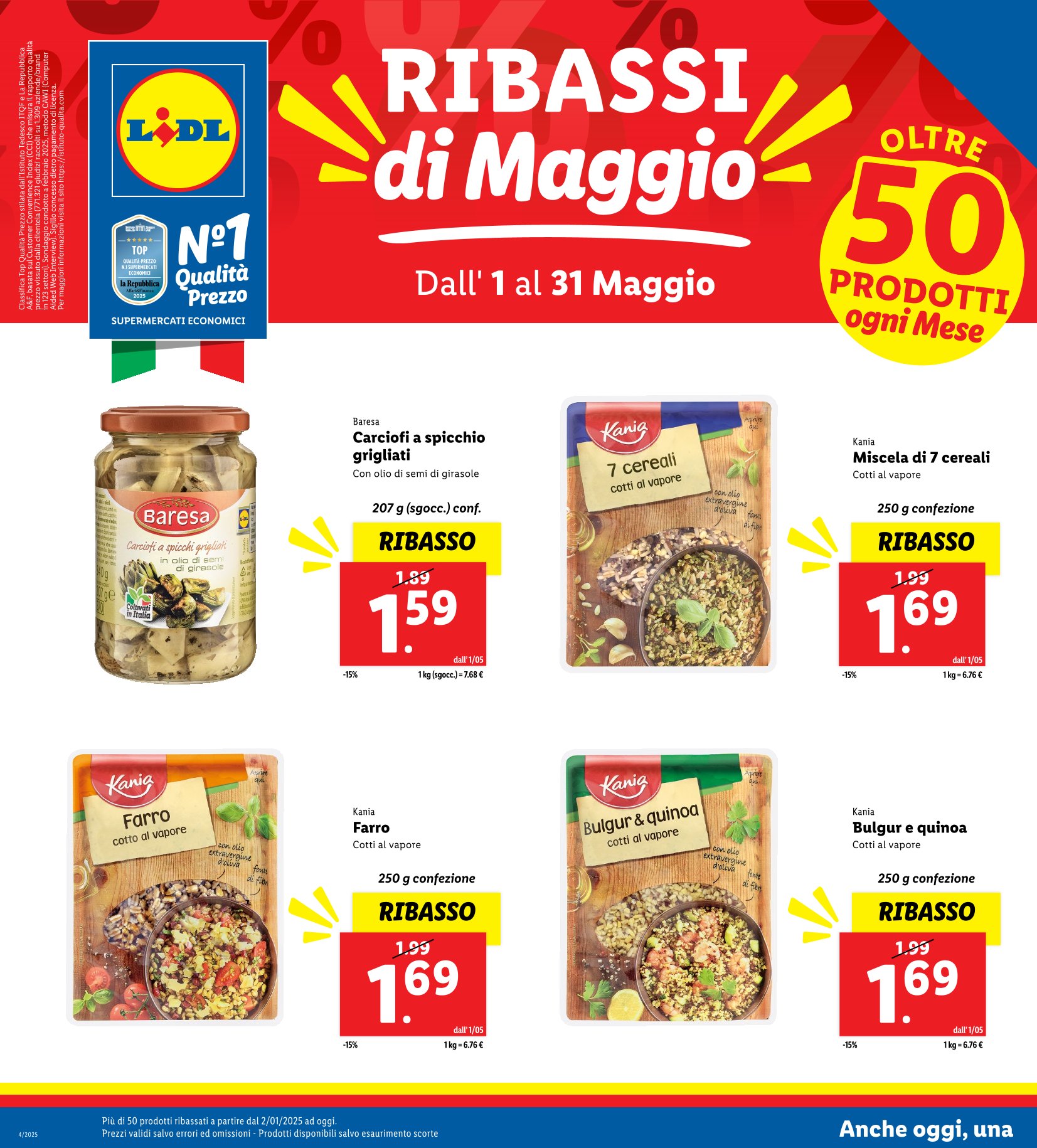 Ribassi di Maggio