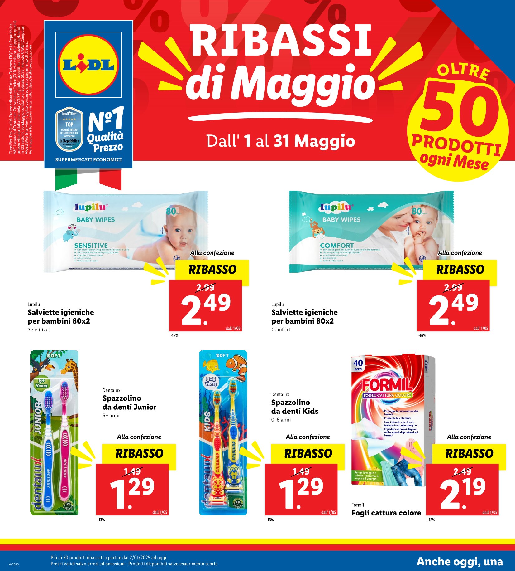 Ribassi di Maggio