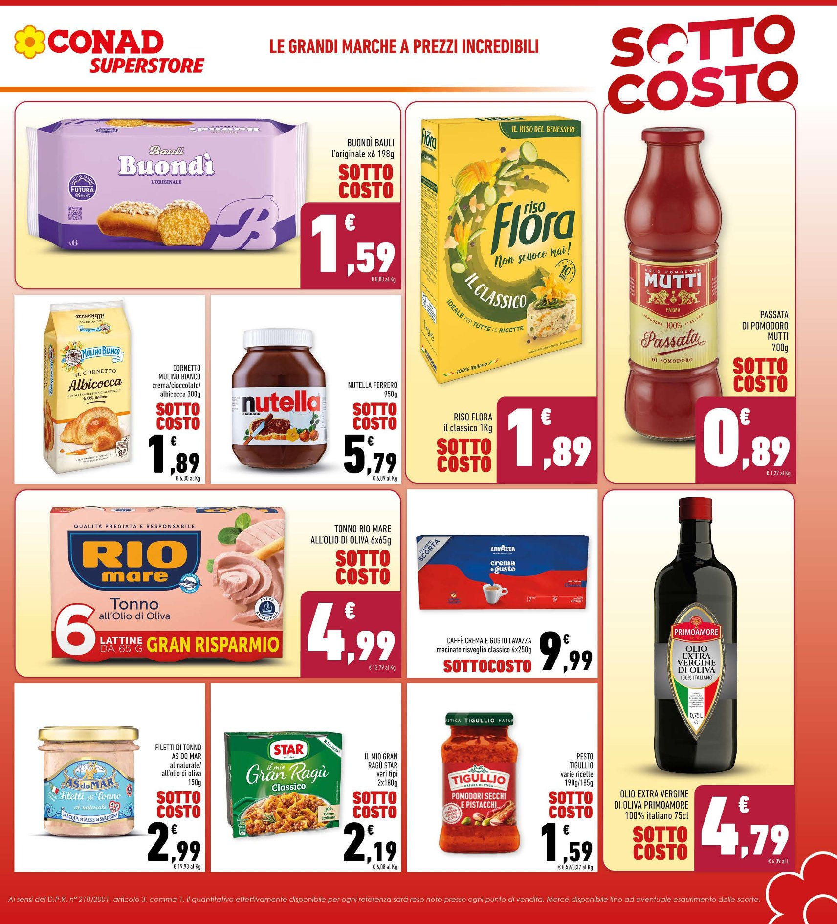 Sottocosto
