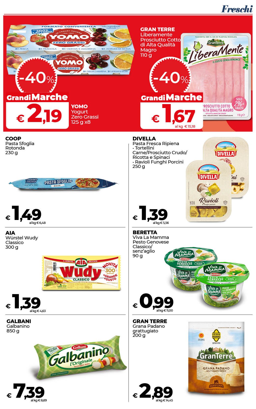 -30% -40% -50% sulle Grandi Marche