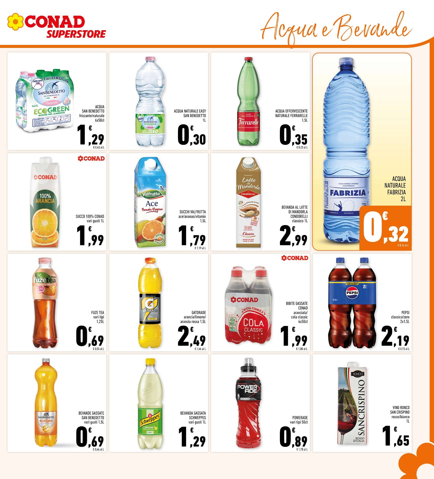 Sconti fino al 40%