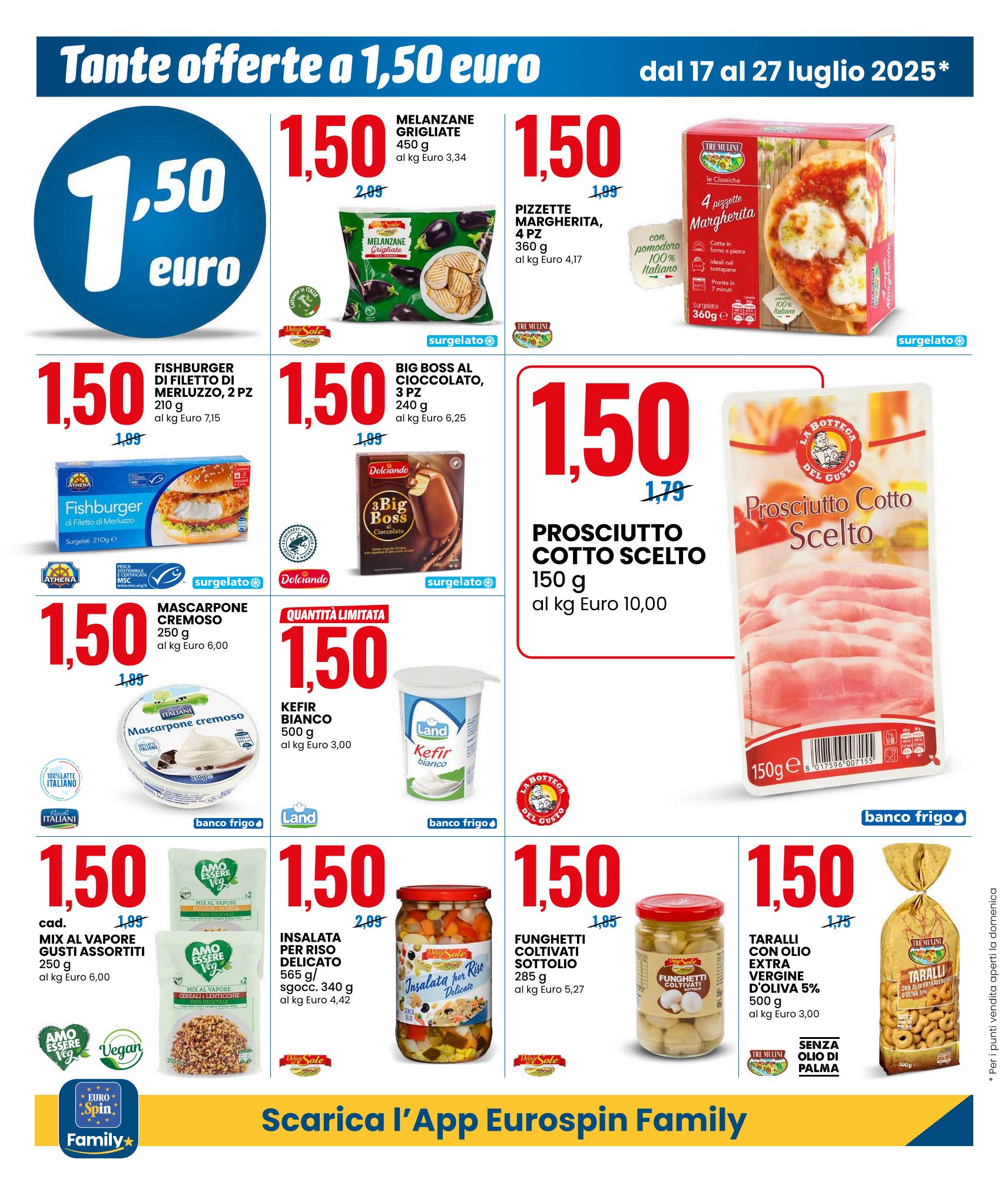 Tante Offerte a 1, 1.50, 2