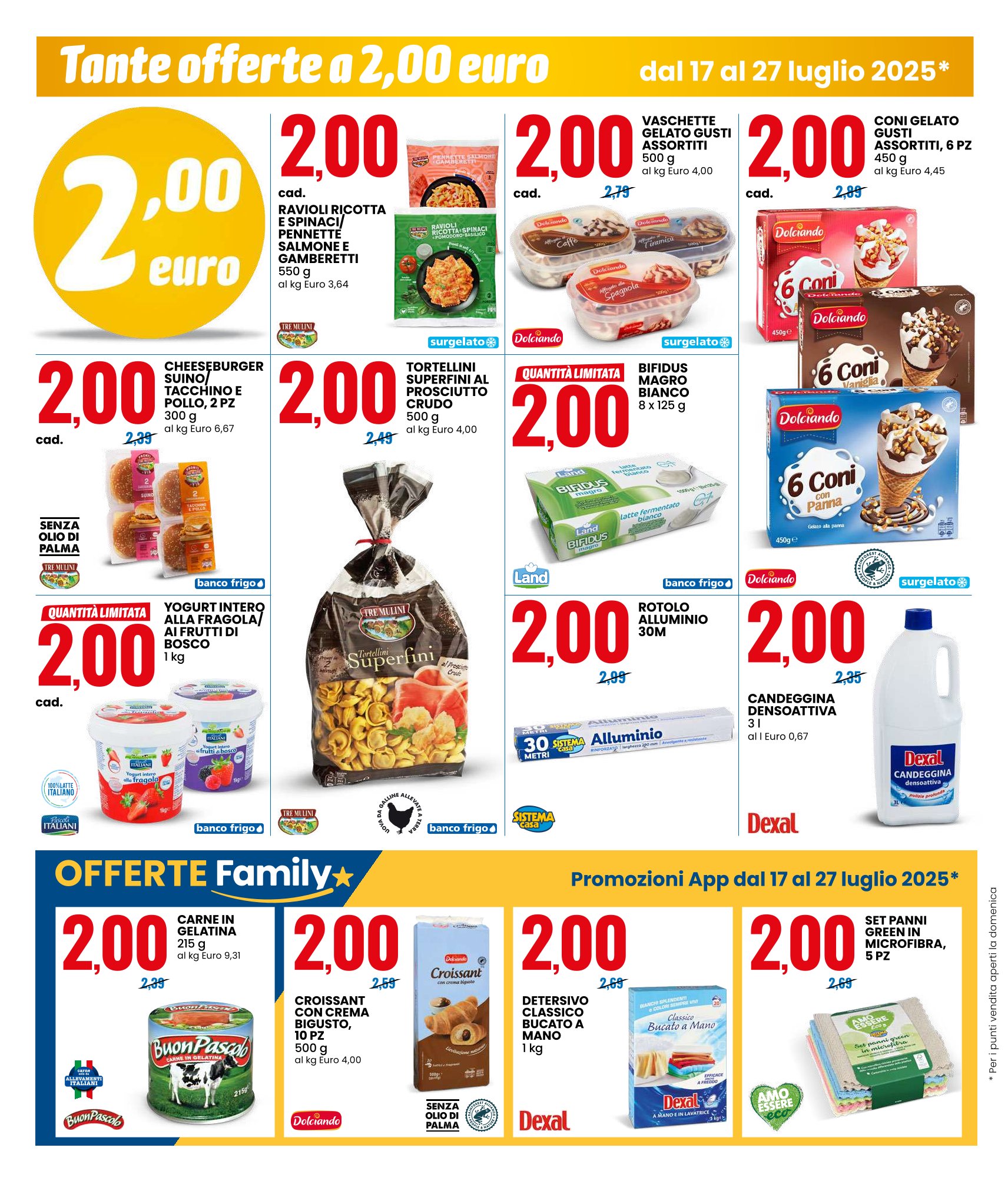 Tante Offerte a 1, 1.50, 2