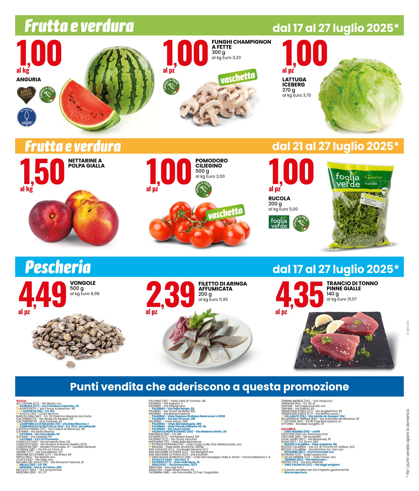 Tante Offerte a 1, 1.50, 2