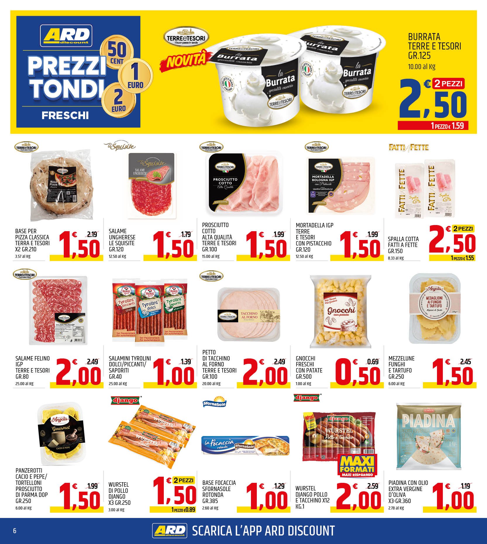 Prezzi Tondi