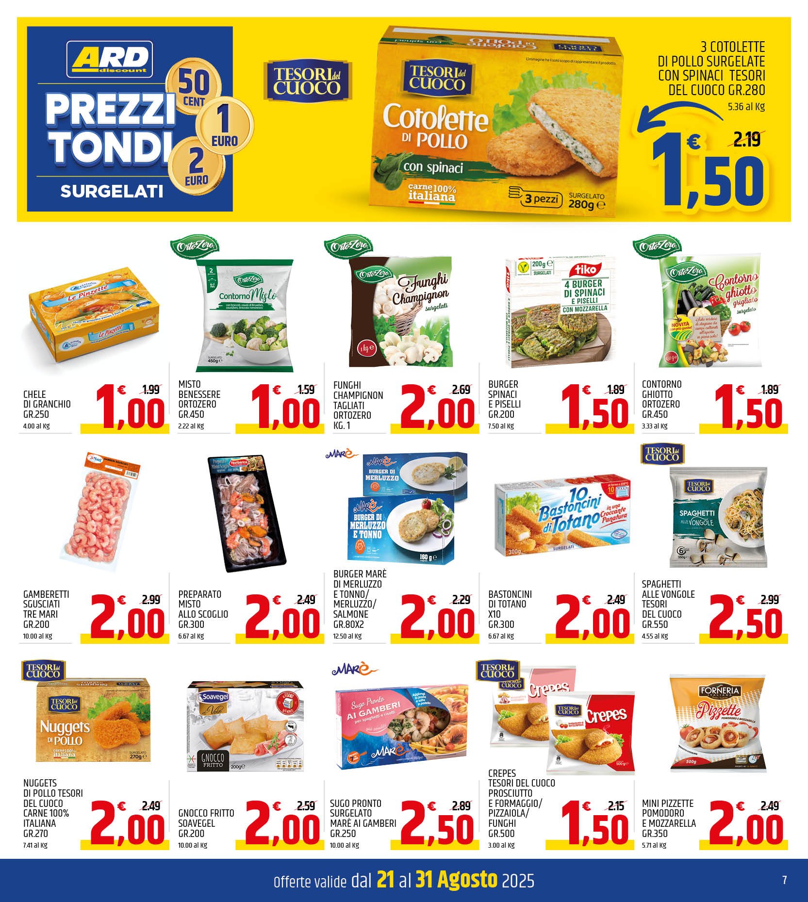 Prezzi Tondi