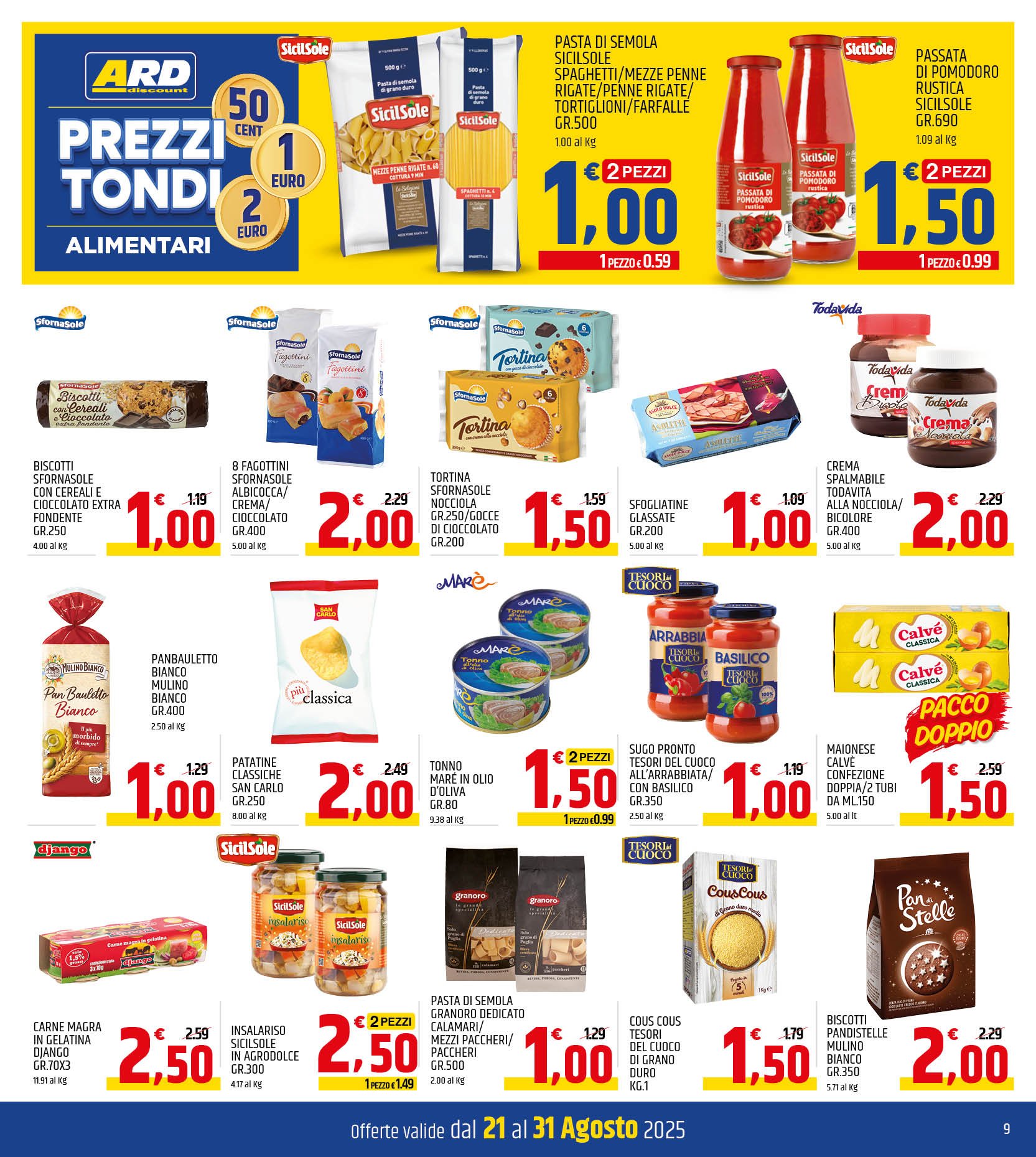 Prezzi Tondi