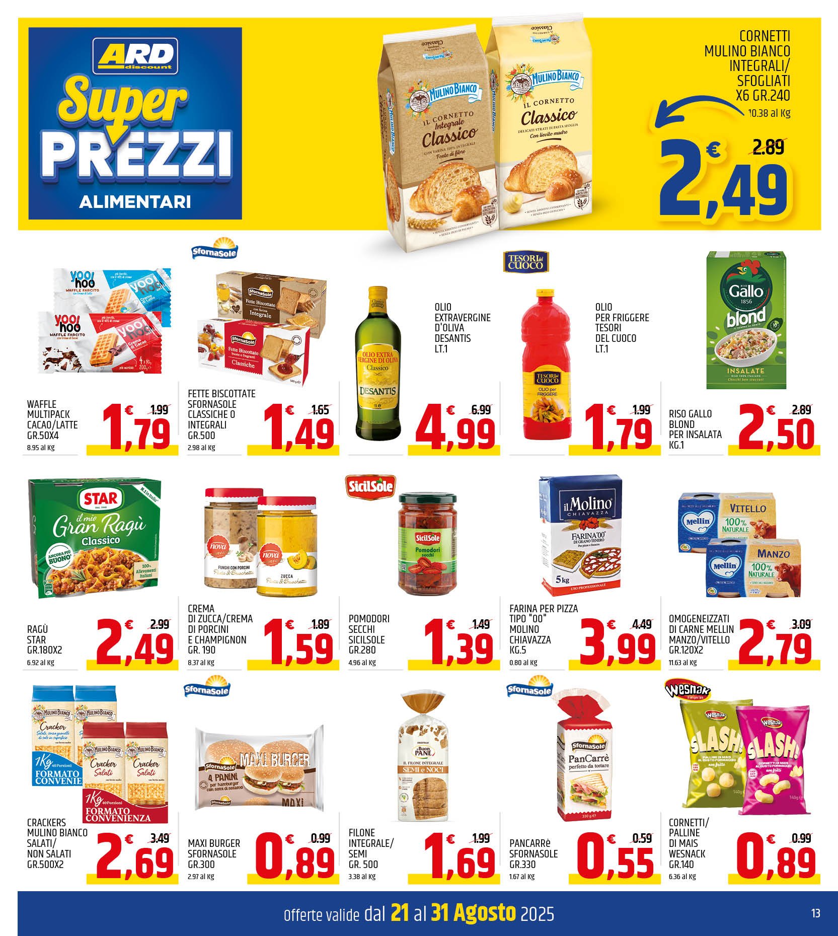Prezzi Tondi
