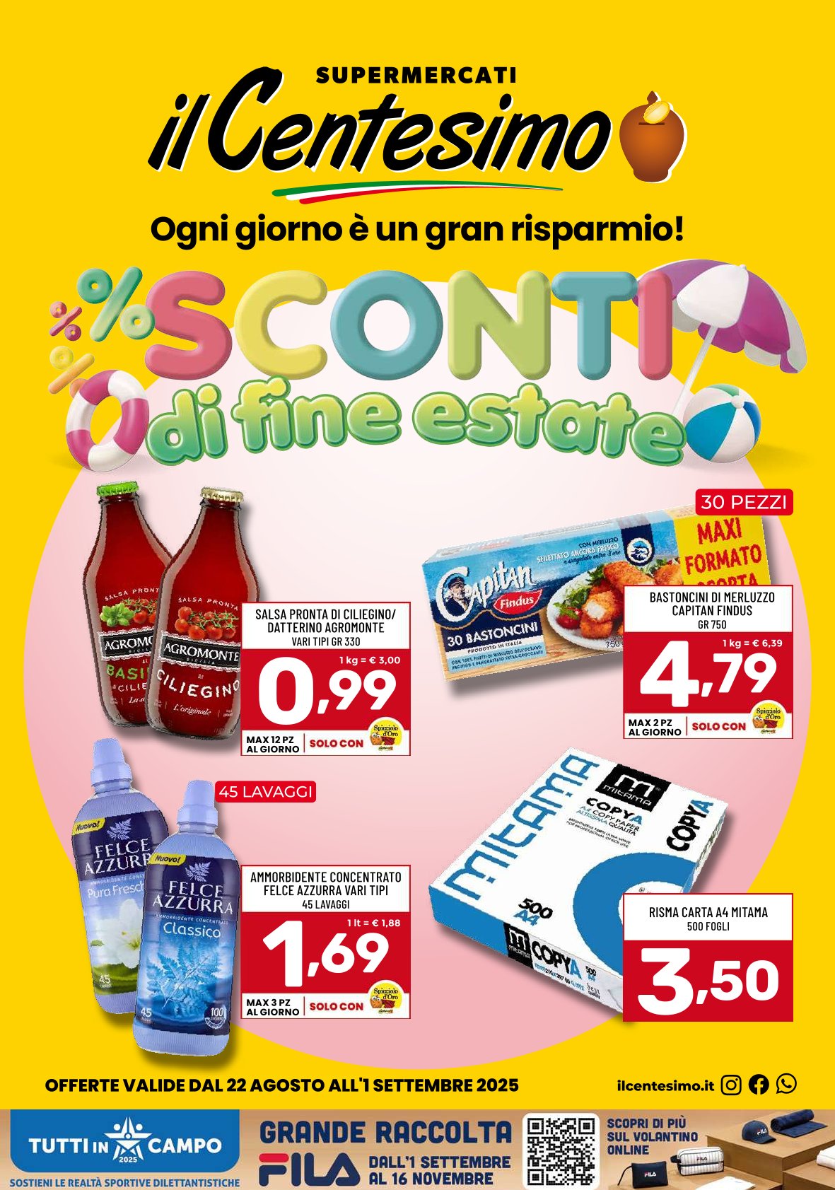 Sconti di Fine Estate