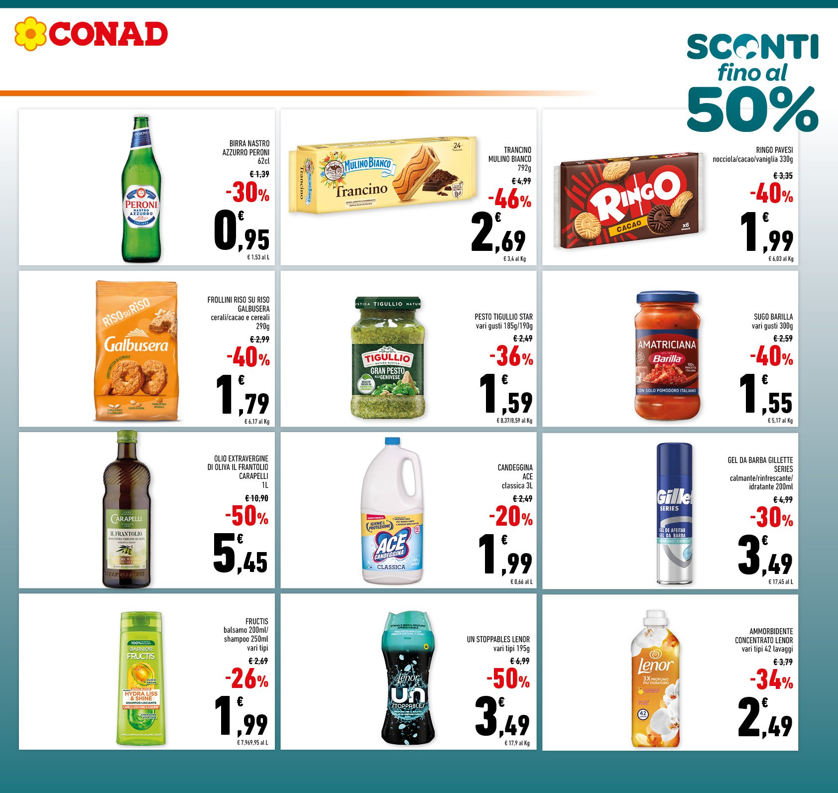 Sconti Fino al 50%