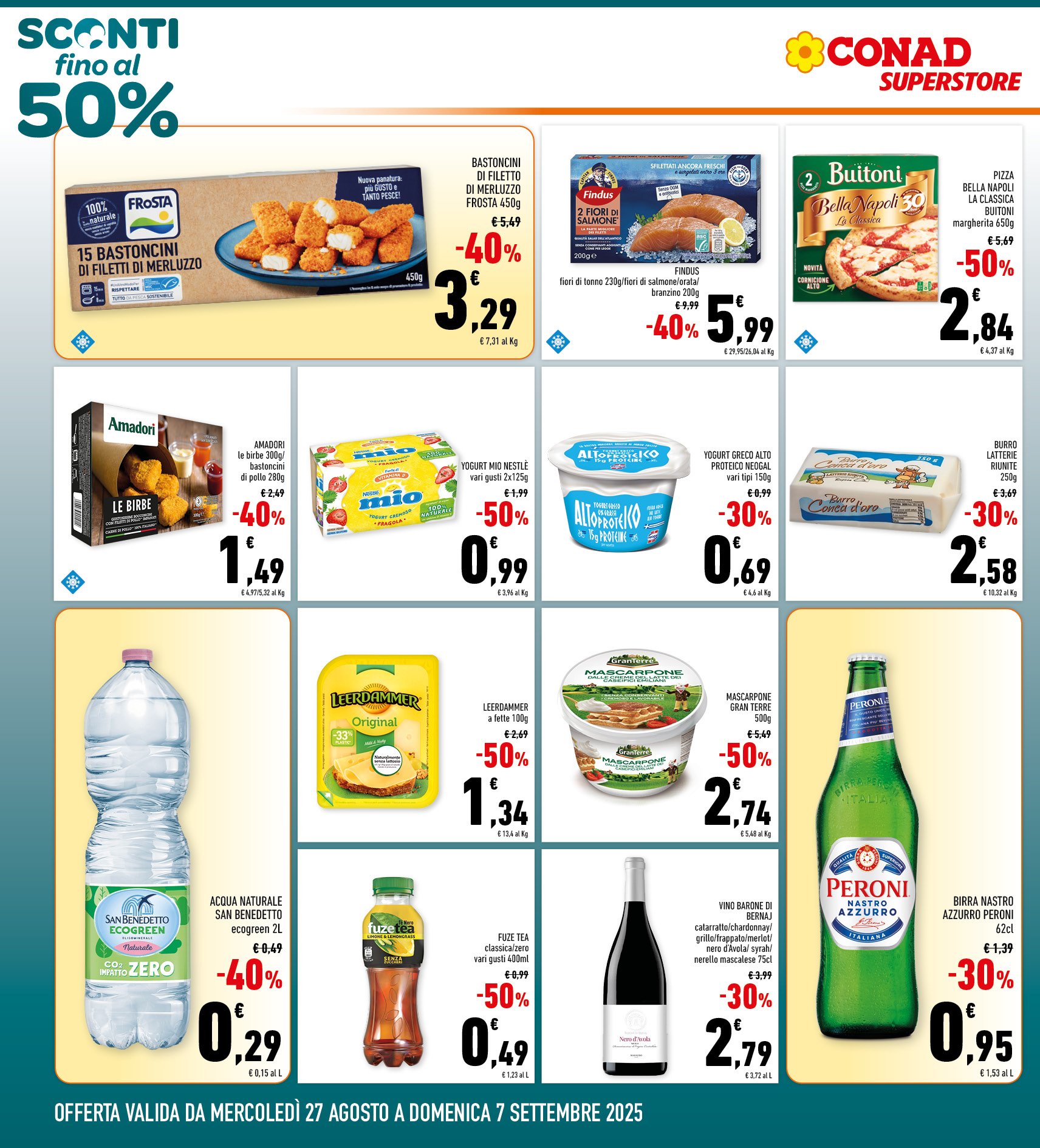 Sconti Fino al 50%
