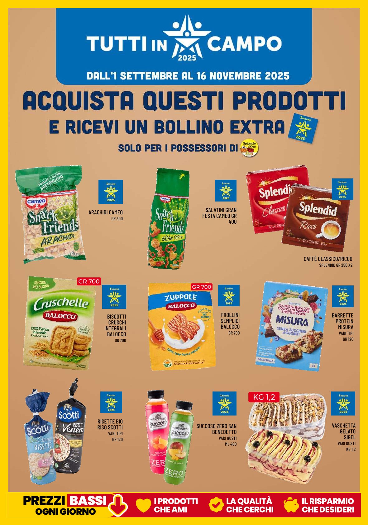 Prezzi Tondi