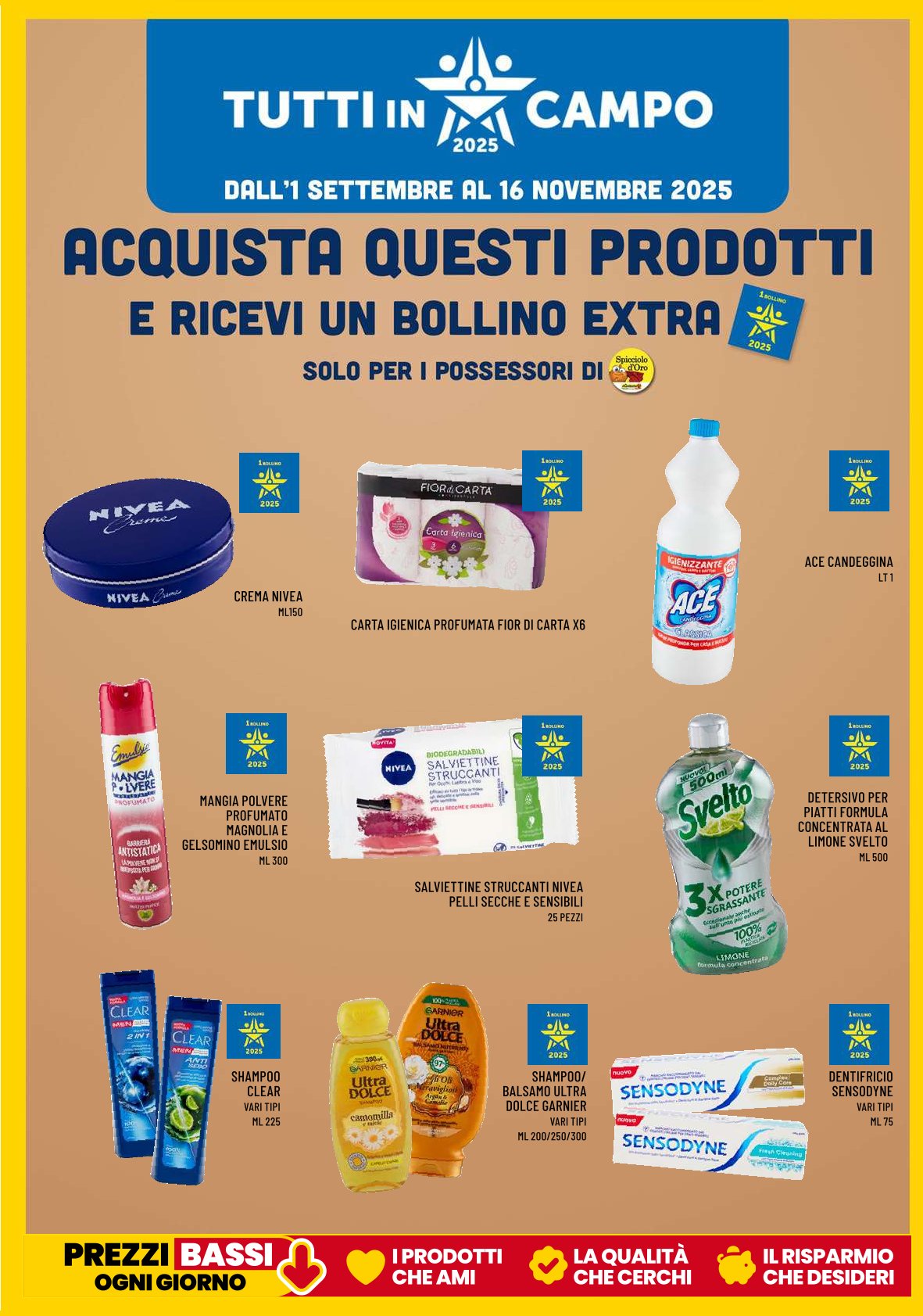 Prezzi Tondi