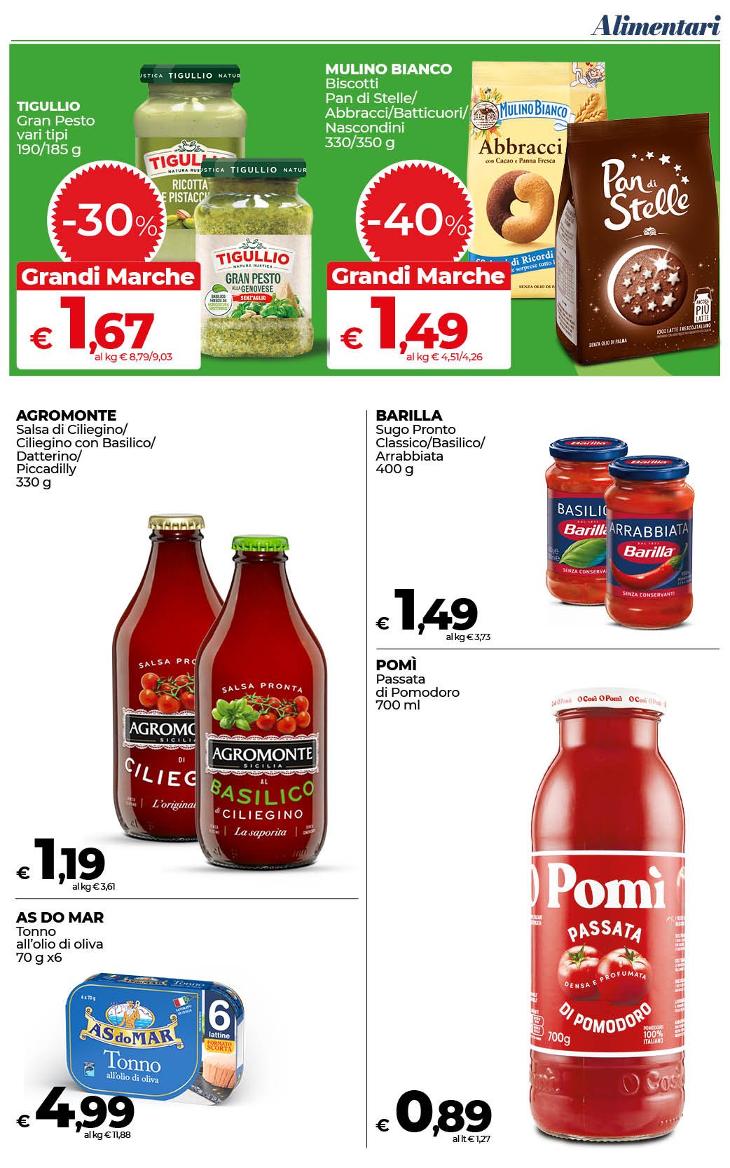 -30%, 40%, 50% sulle Grandi Marche
