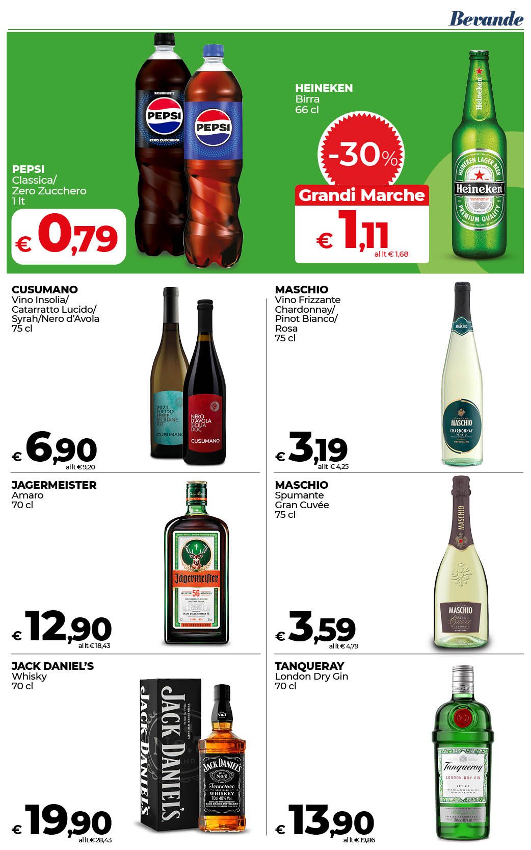 -30%, 40%, 50% sulle Grandi Marche
