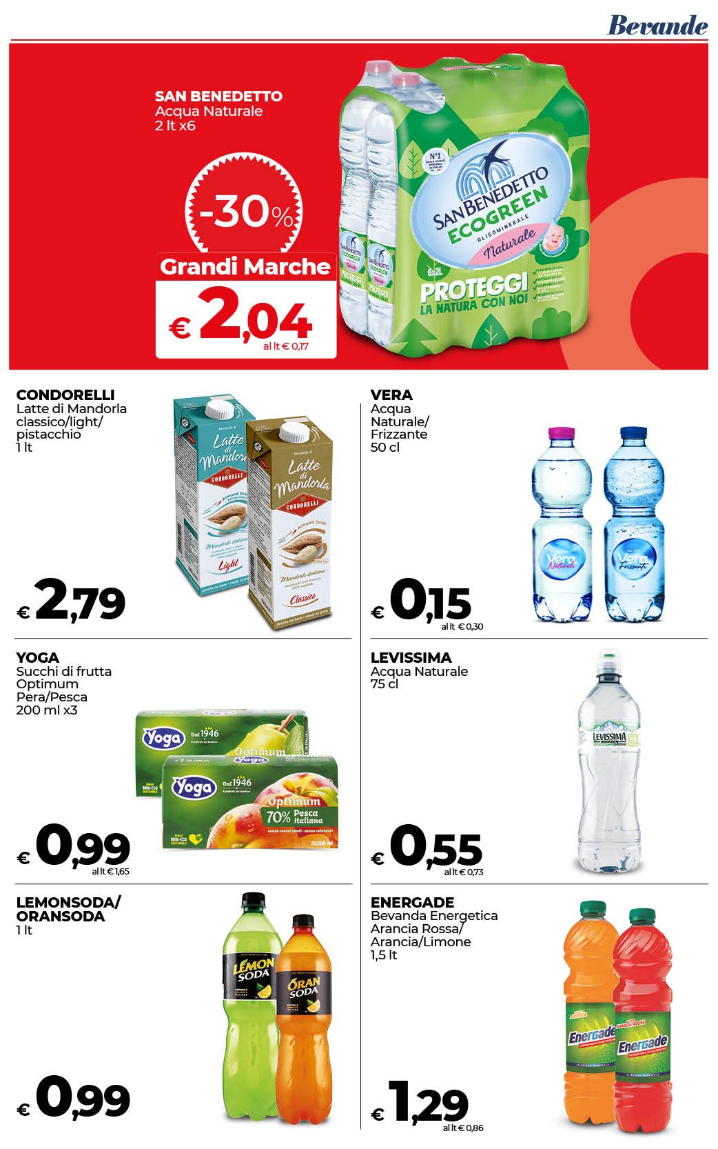-30%, 40%, 50% sulle Grandi Marche