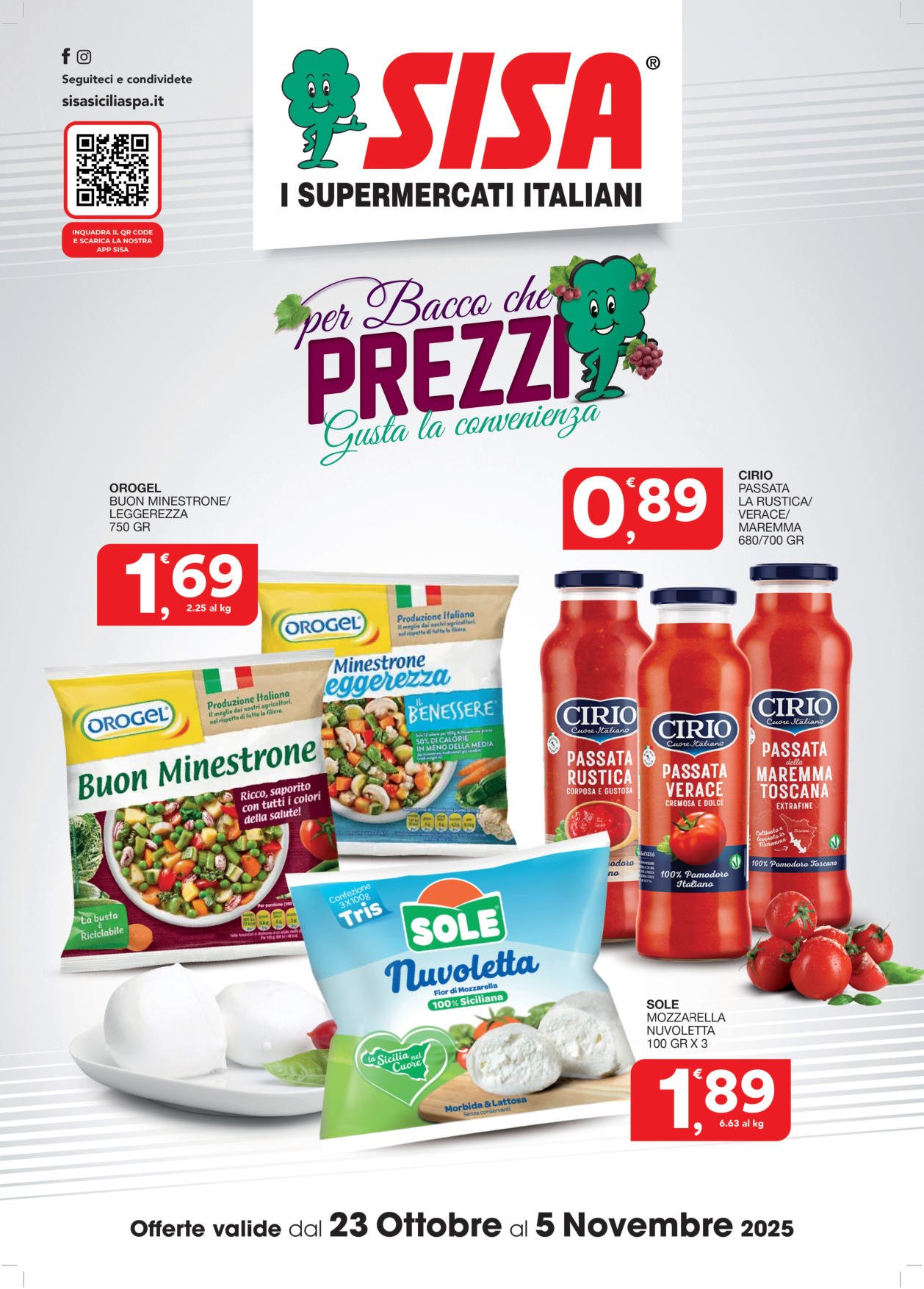 Per Bacco che Prezzi