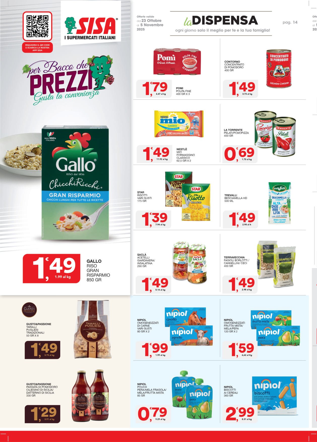 Per Bacco che Prezzi