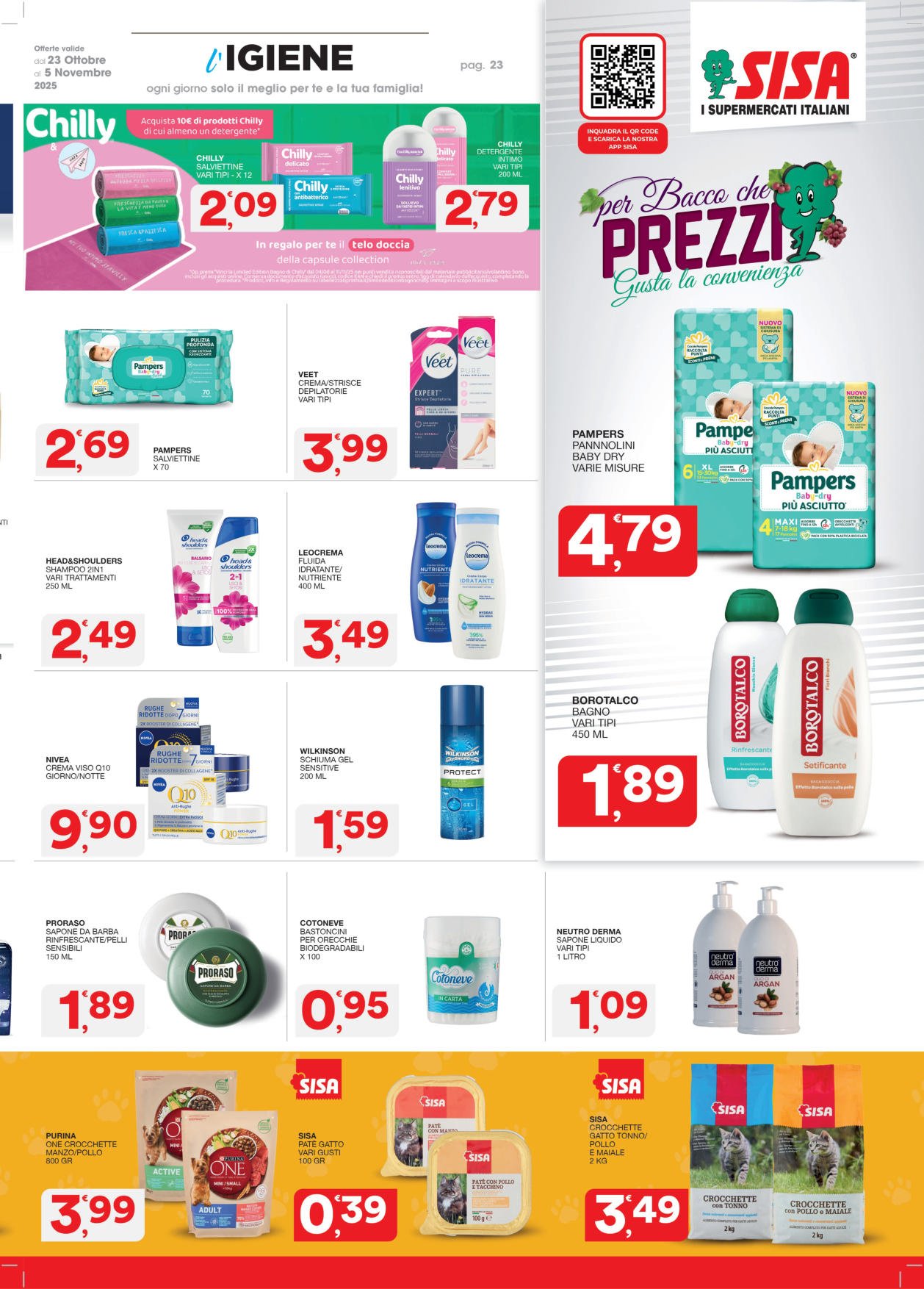 Per Bacco che Prezzi
