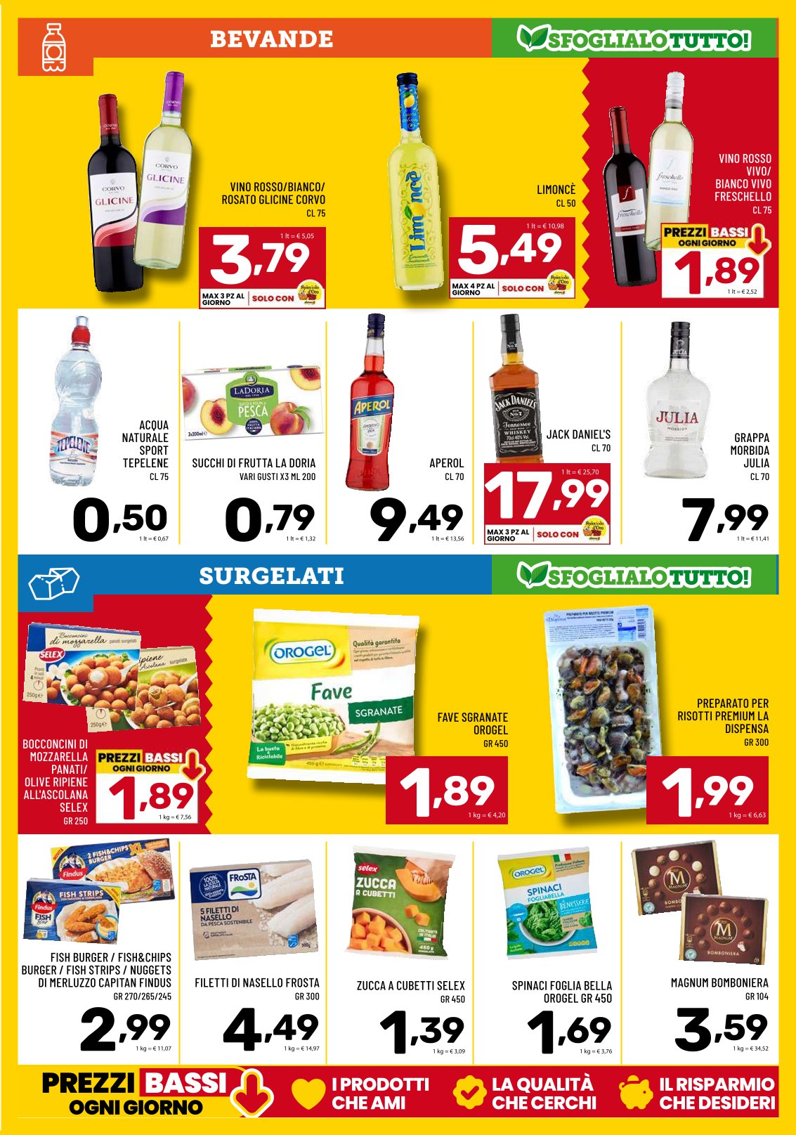 Le feste pi convenienti