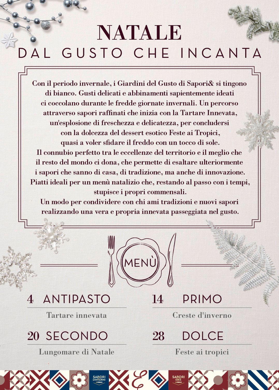 Natale dal gusto che incanta