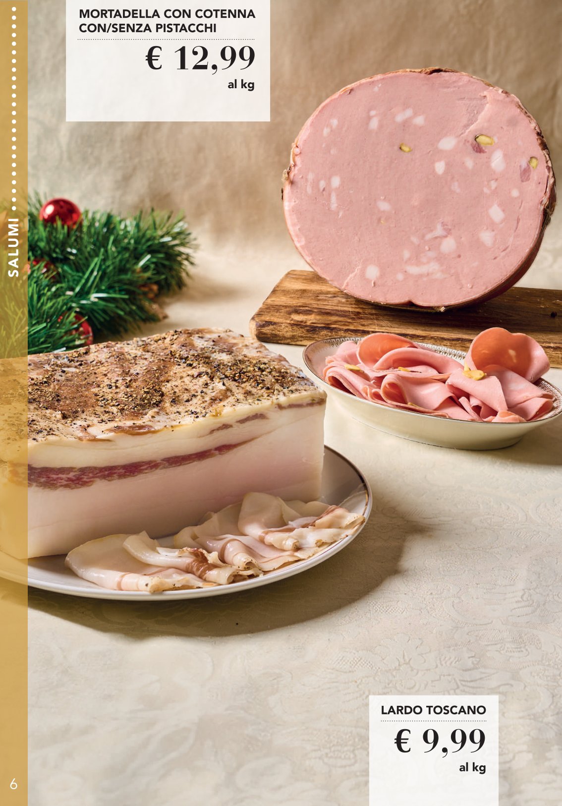 La tavola delle feste