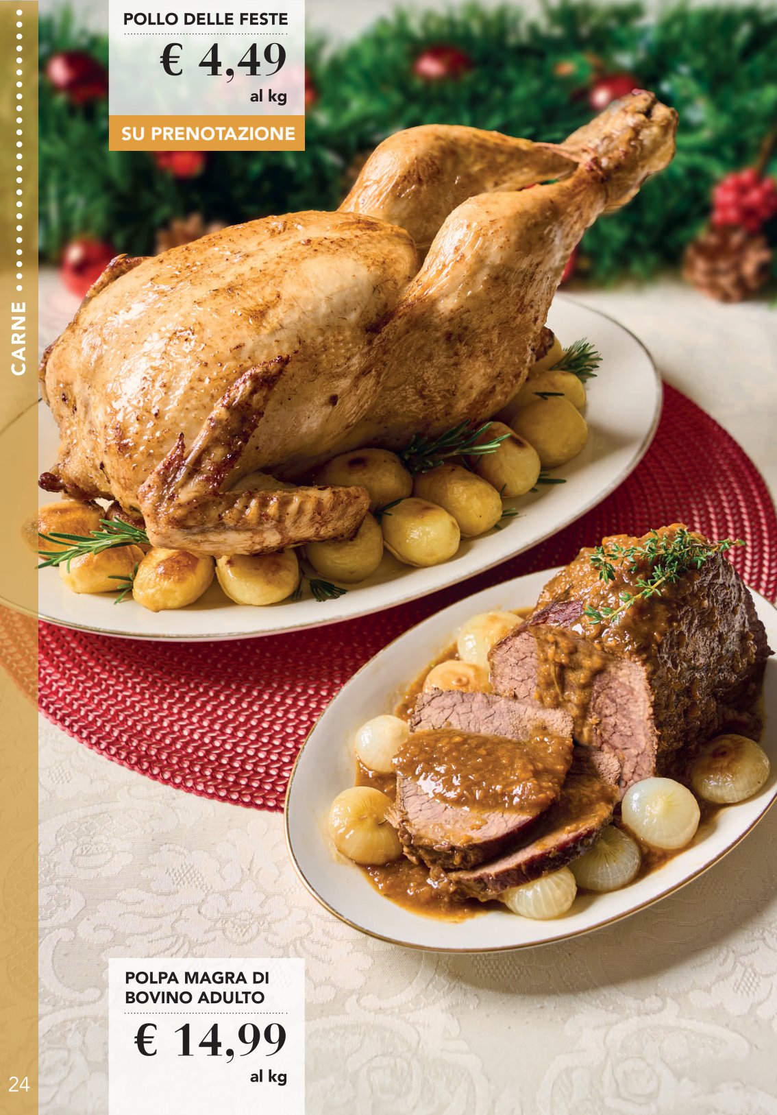 La tavola delle feste