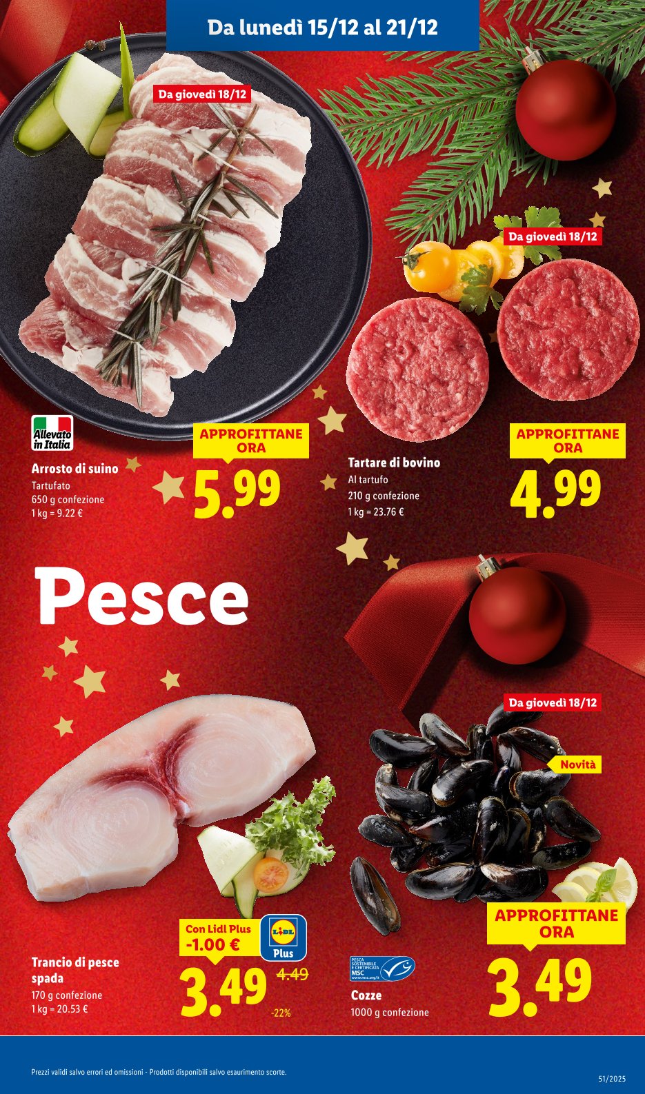 Menu di Natale conveniente? Vale davvero