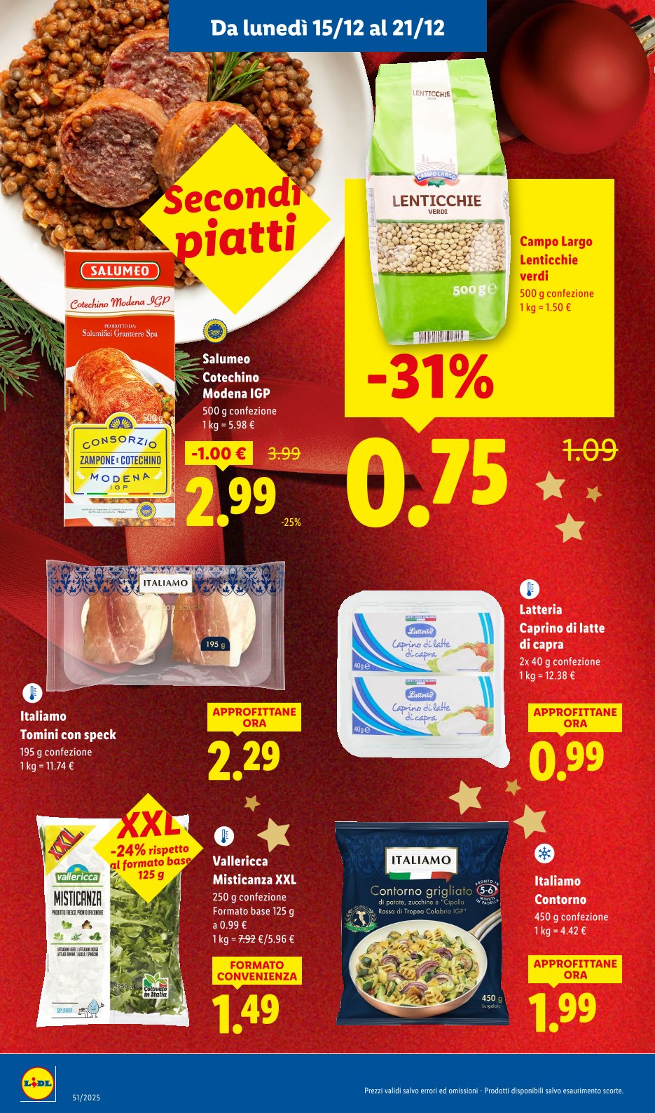 Menu di Natale conveniente? Vale davvero