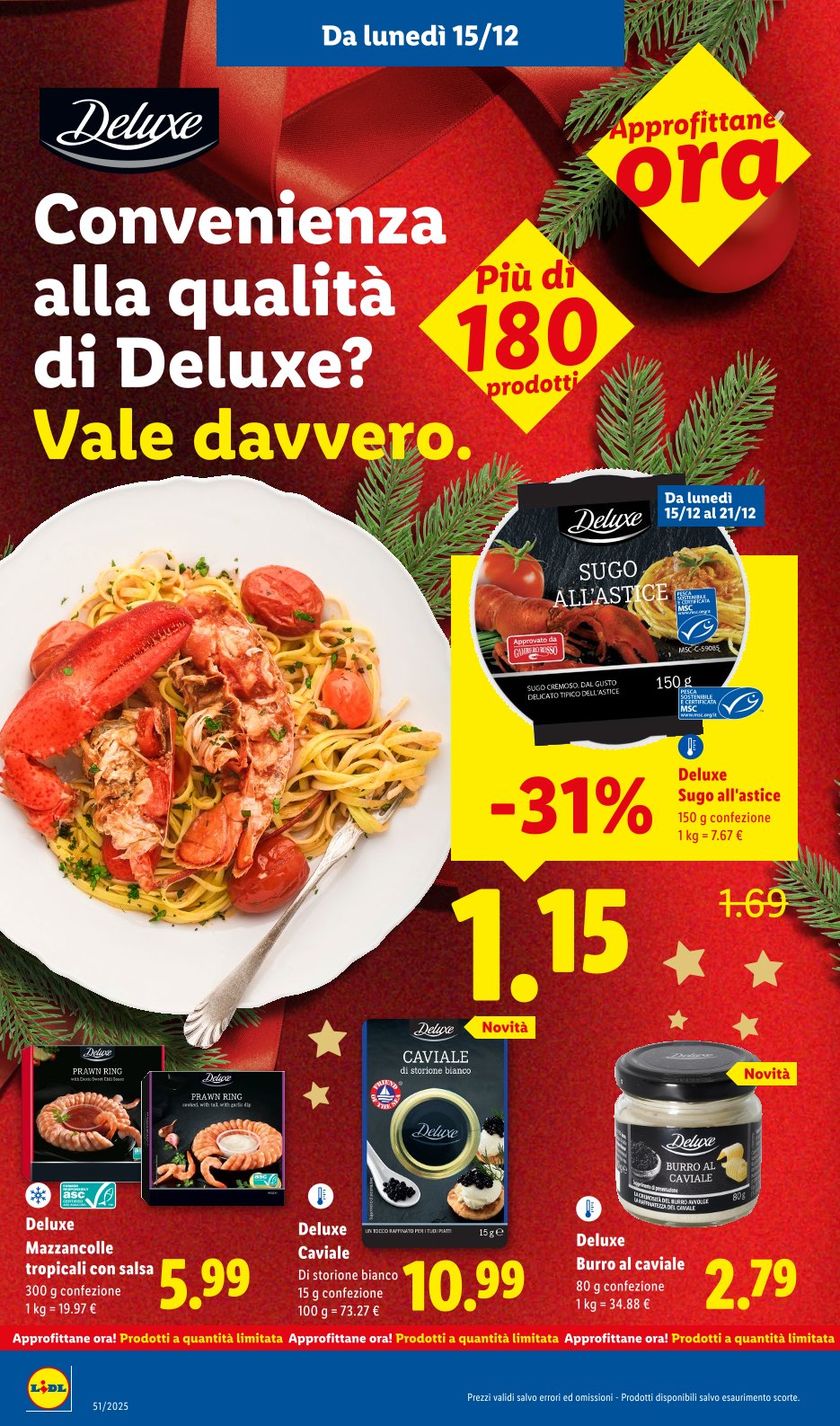 Menu di Natale conveniente? Vale davvero
