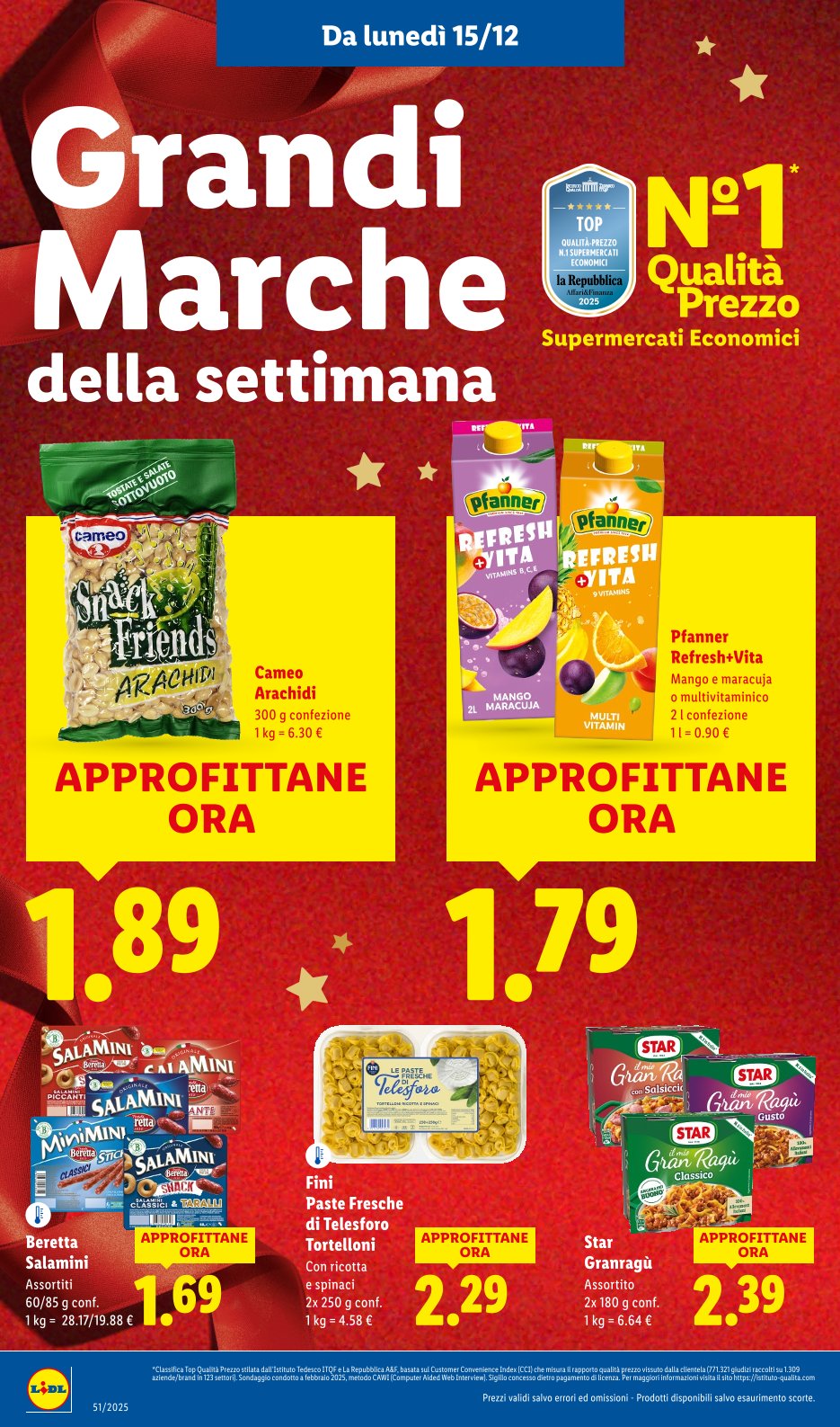 Menu di Natale conveniente? Vale davvero