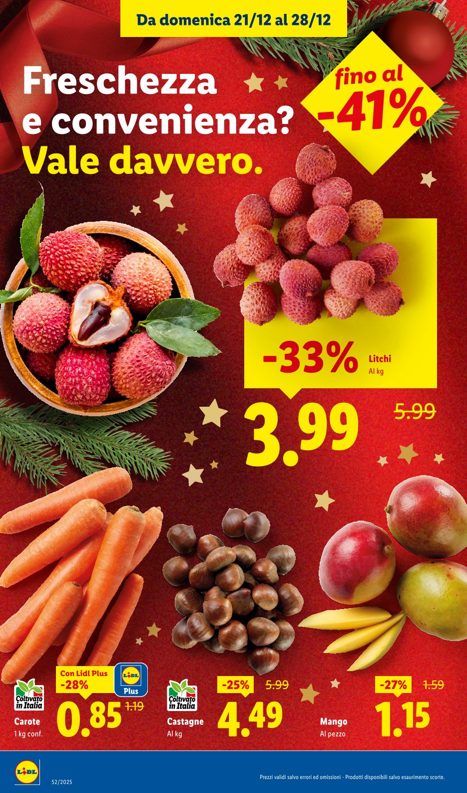 Menu di Natale conveniente? Vale davvero
