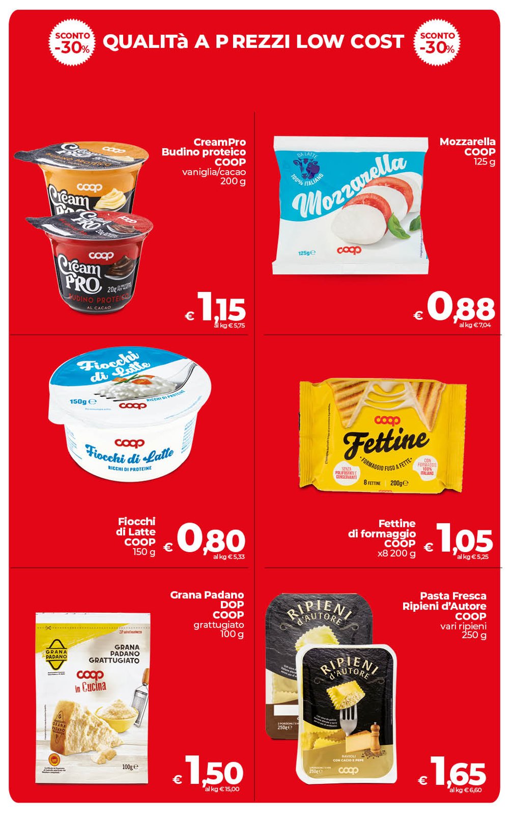 -30% -40% -50% sulle Grandi Marche