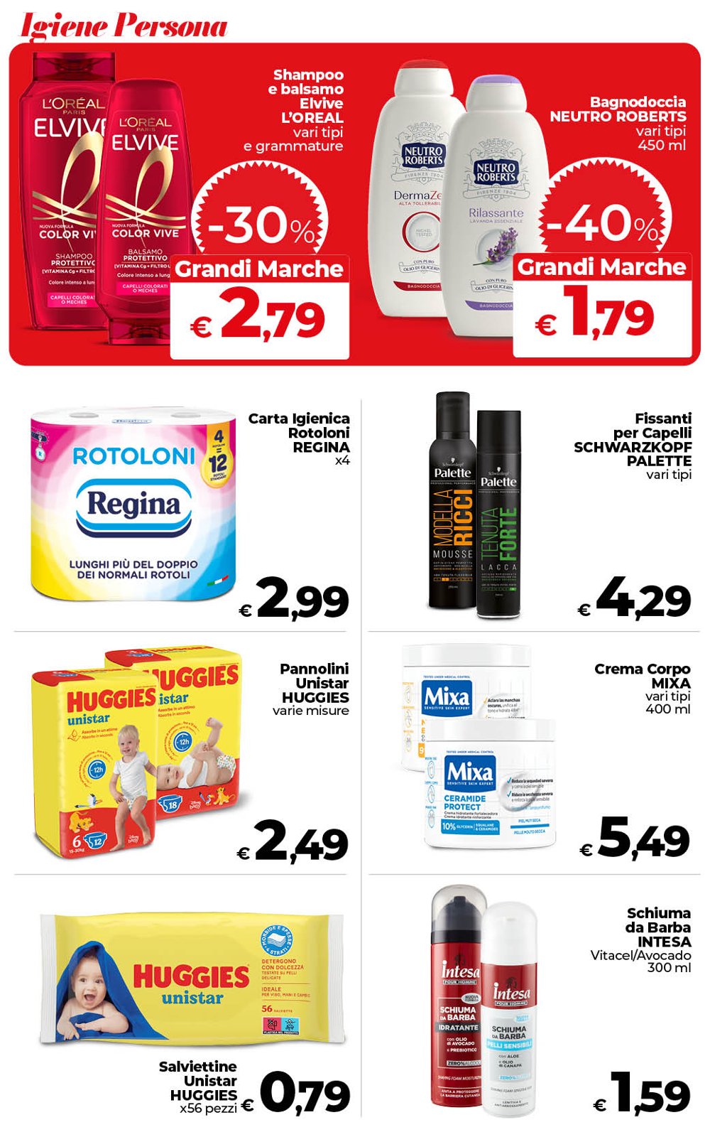 -30% -40% -50% sulle Grandi Marche