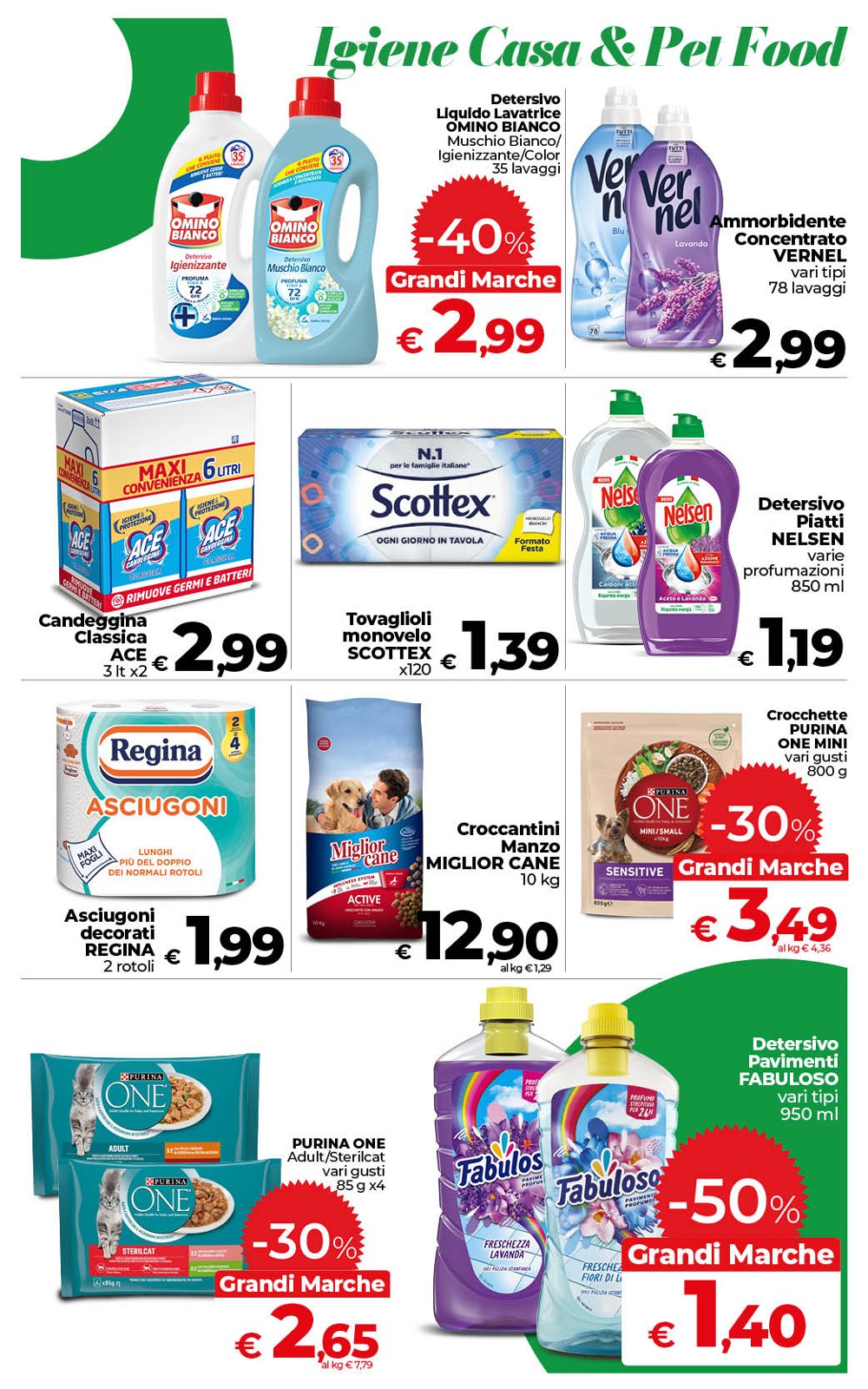 -30% -40% -50% sulle Grandi Marche