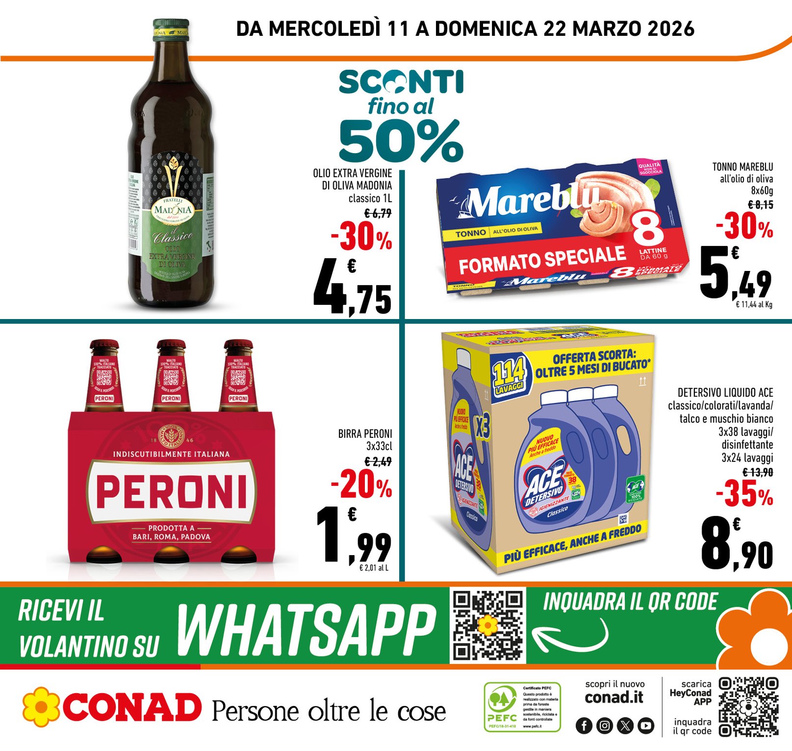 Sconti fino al 50%