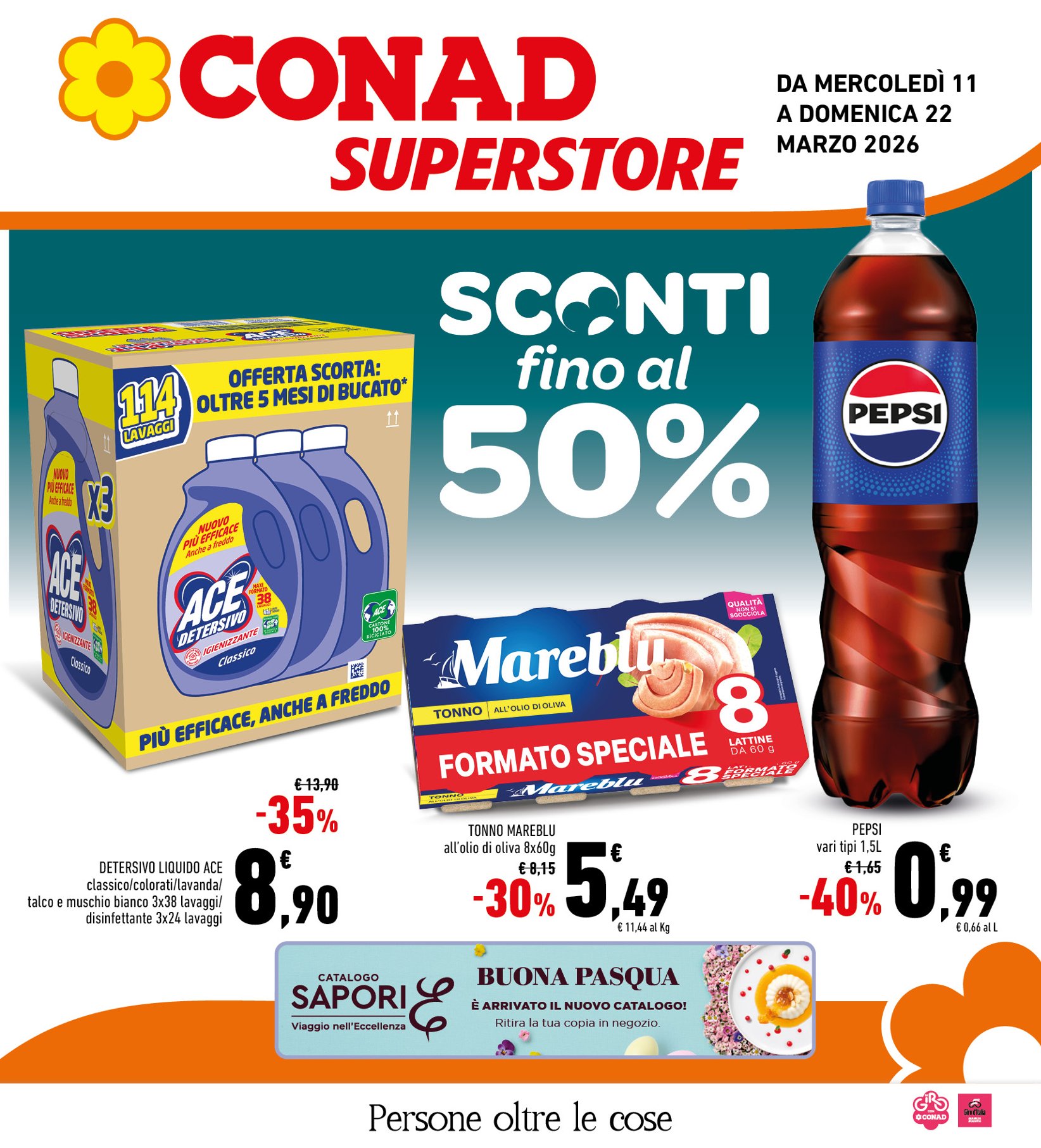 Sconti fino al 50%