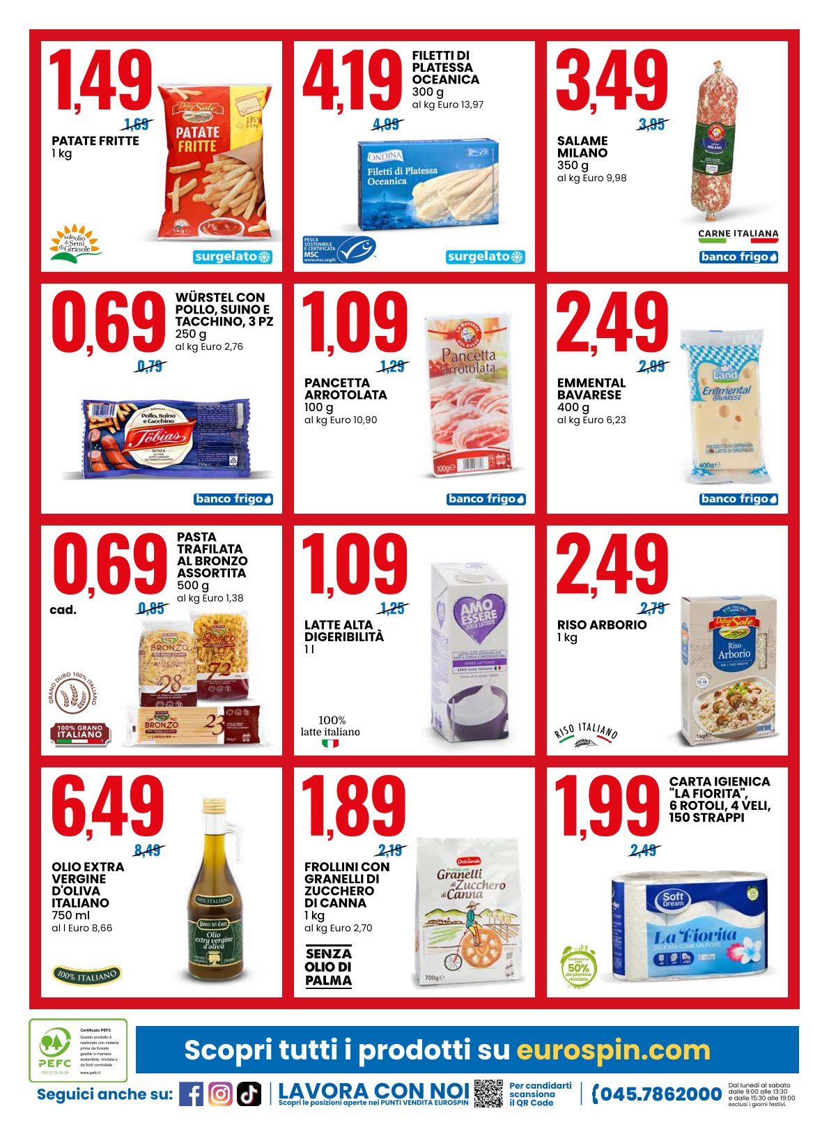 Prezzi Ribassati di Marzo