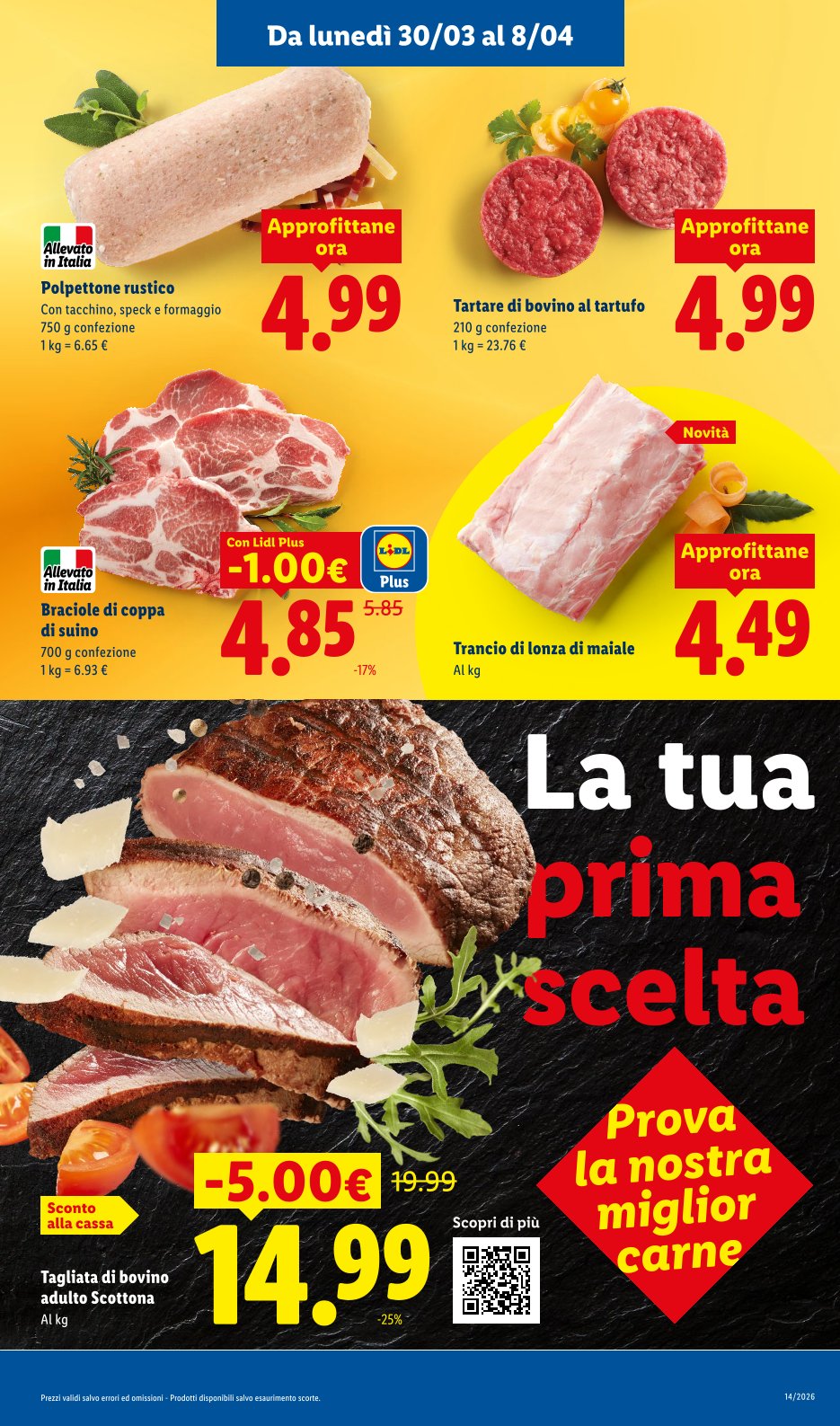 Menu di Pasqua Conveniente? Vale Davvero