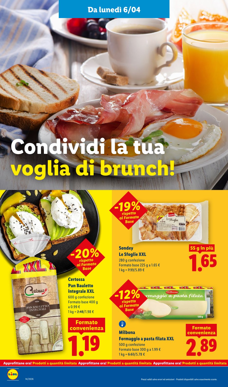 Menu di Pasqua Conveniente? Vale Davvero