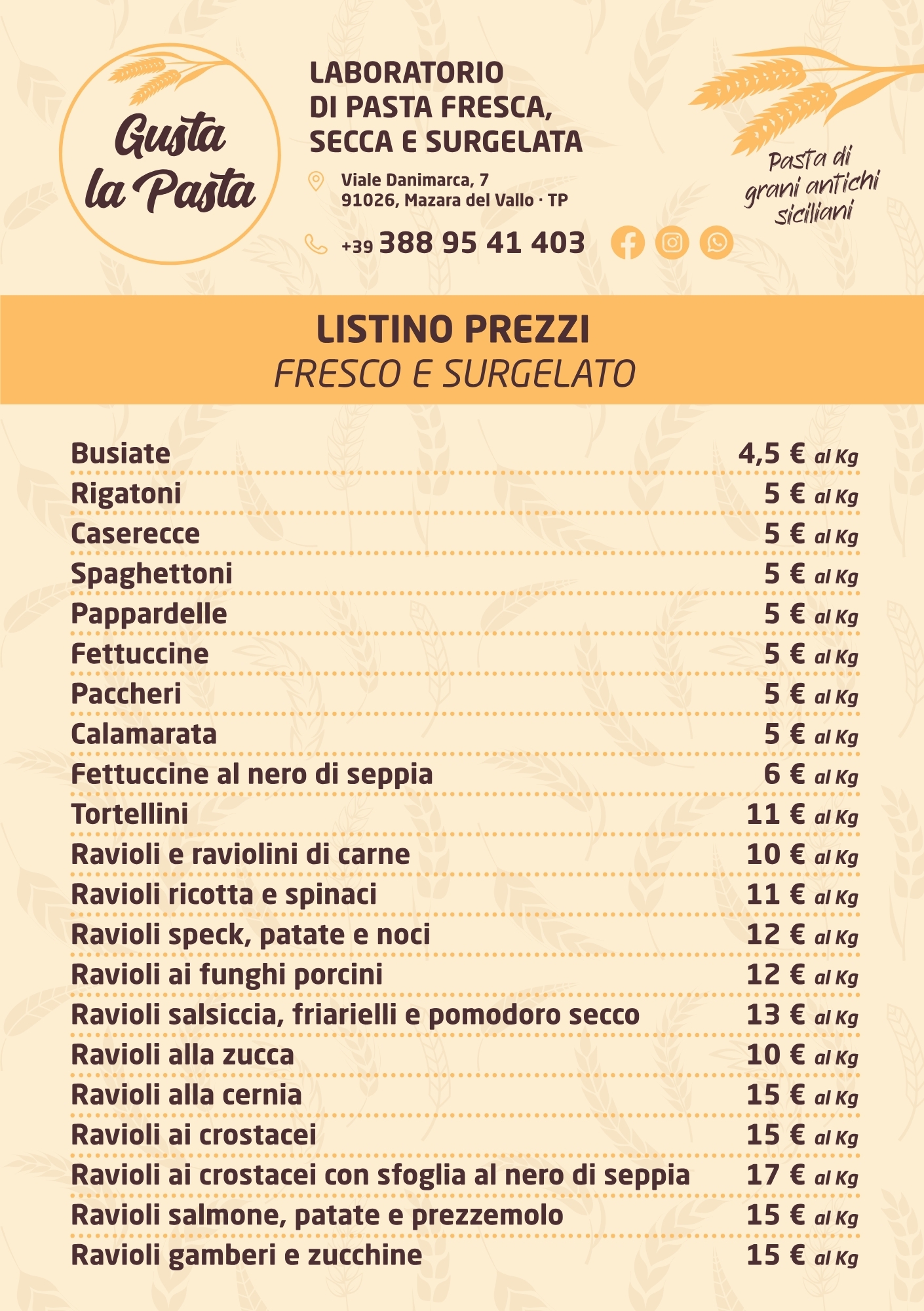 La Nostra Pasta Fresca